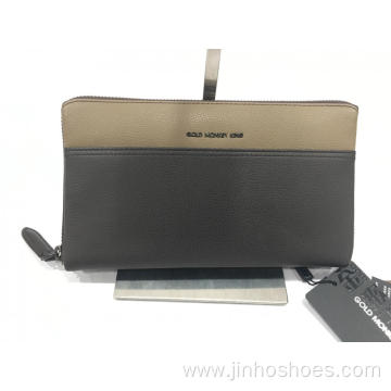 Men's Clutch Bag Leather Casual Wallet Envelope Bag